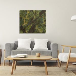 Obraz na płótnie, ręcznie malowany Lingo Gallery Sklep z obrazami