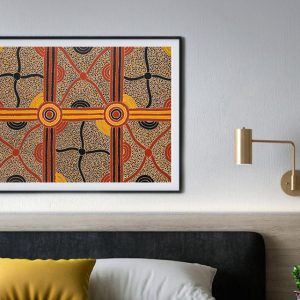 Obraz na płótnie, ręcznie malowany Lingo Gallery Sklep z obrazami
