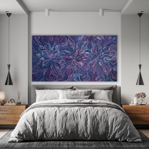 Obraz na płótnie, ręcznie malowany Lingo Gallery Sklep z obrazami